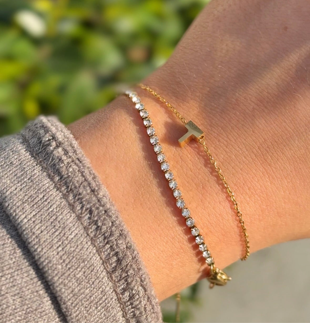 Alexandra Initial Bracelet