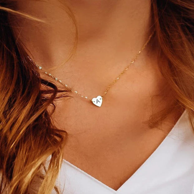 Quinn Engraved Pendant Necklace