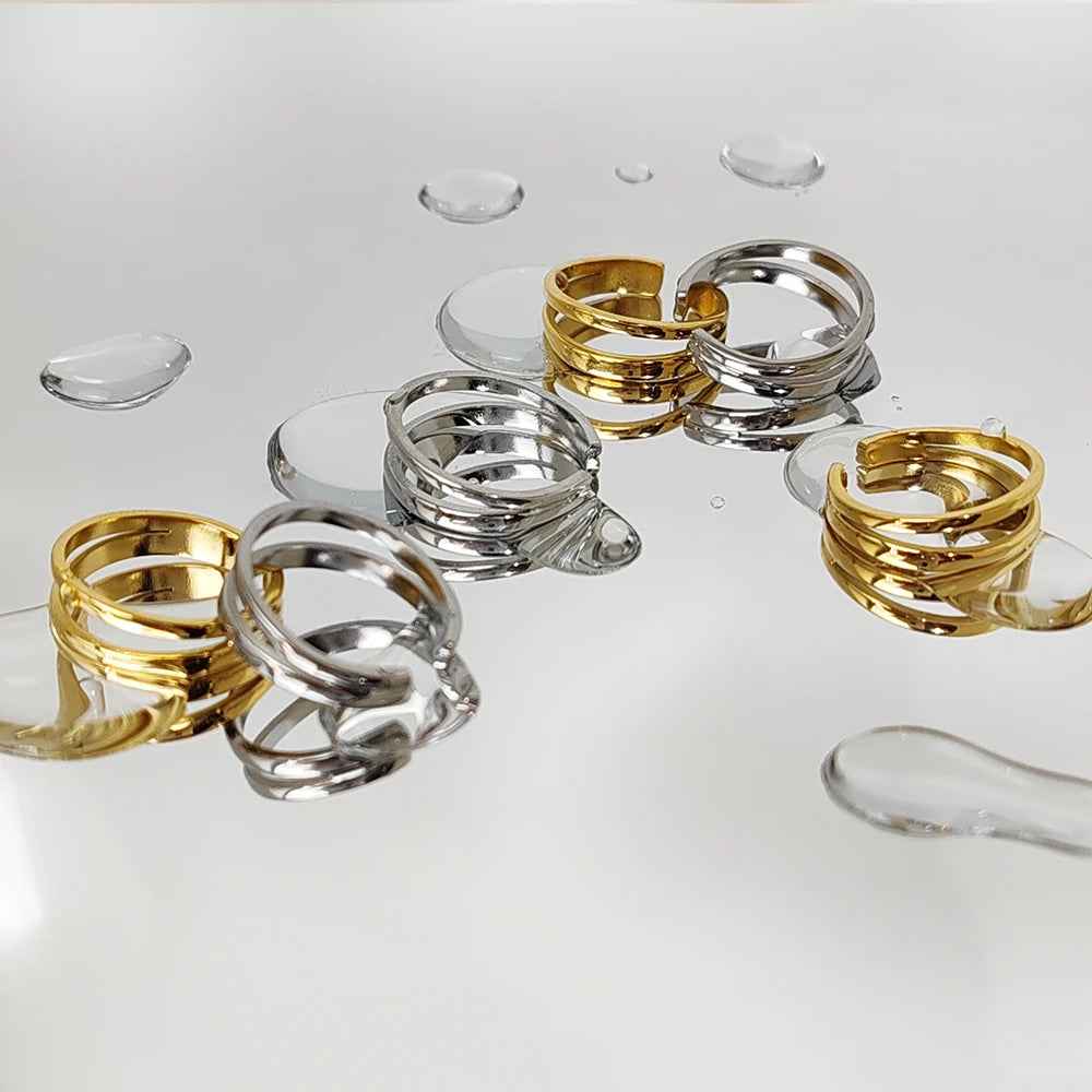 Remi Double Open Ring