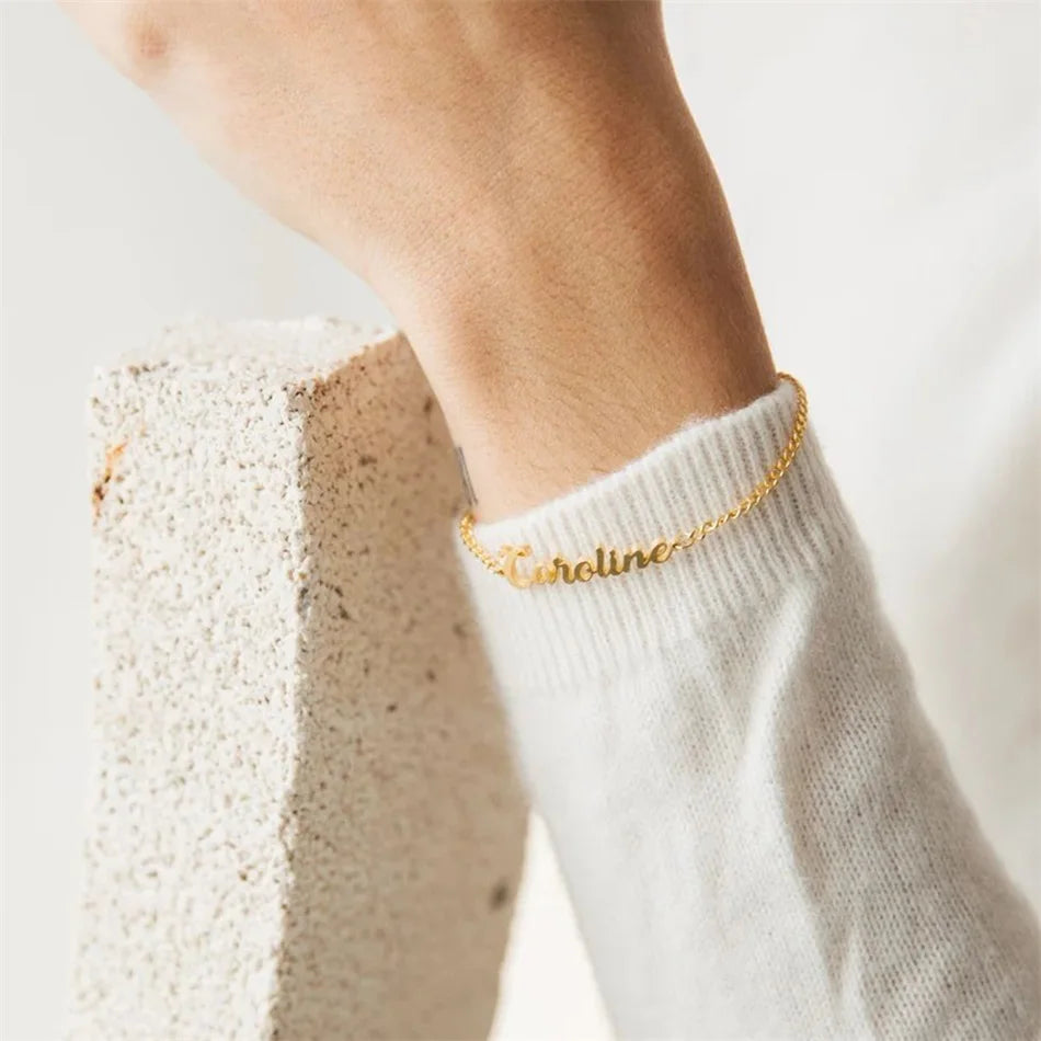 Danielle Cuban Name Bracelet