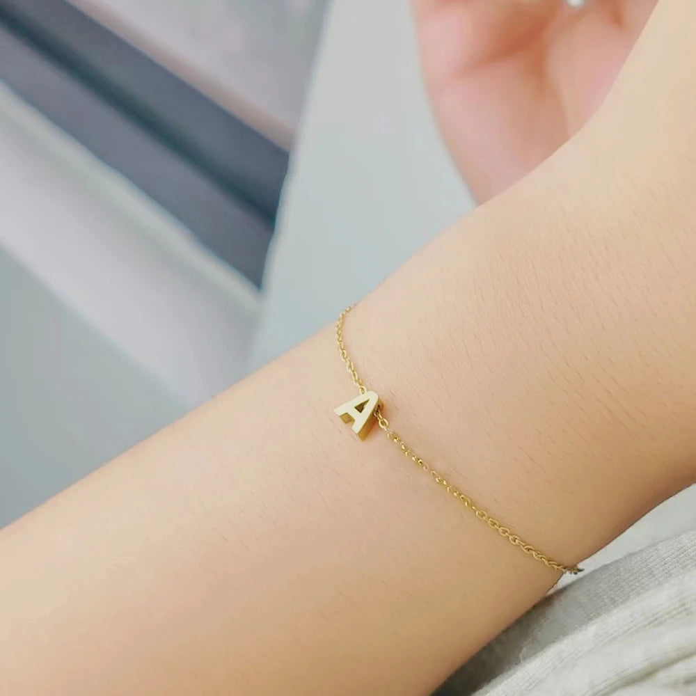 Alexandra Initial Bracelet