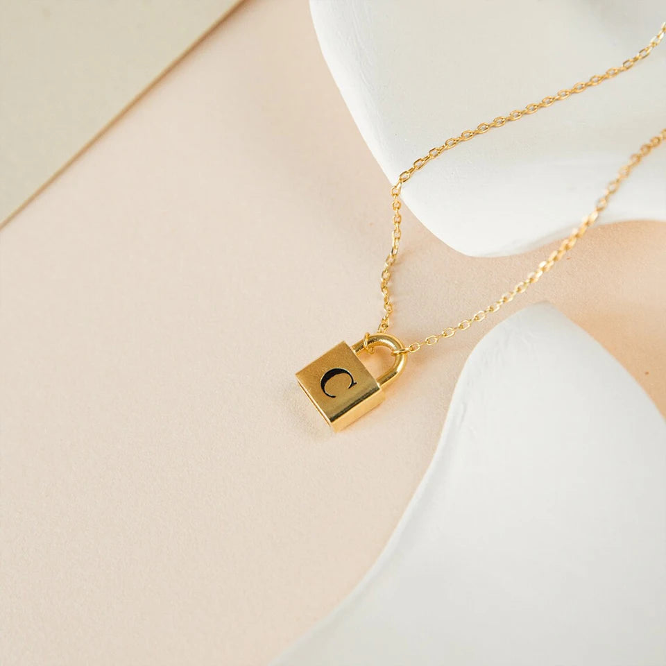Bella Padlock Necklace