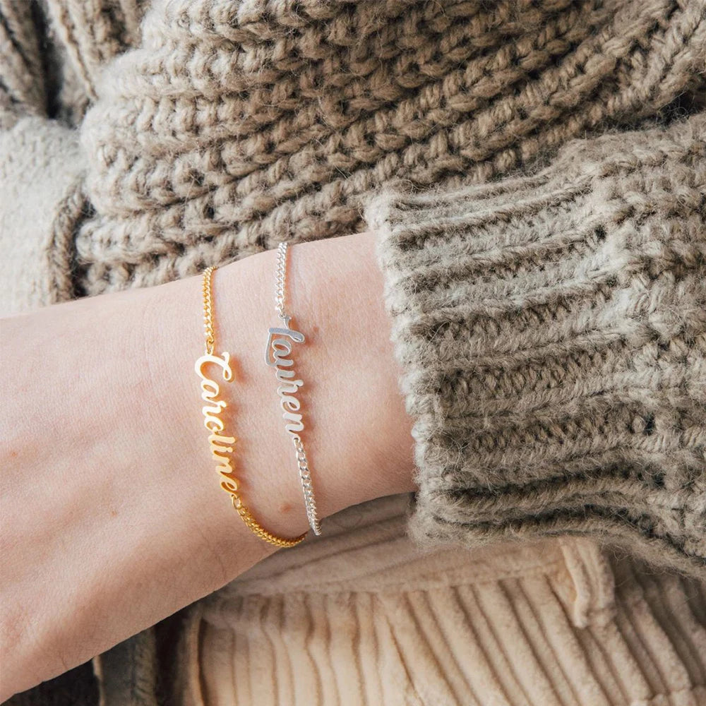 Danielle Cuban Name Bracelet