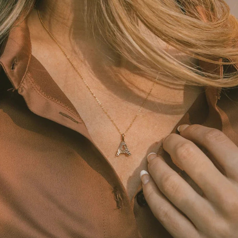 Solene Initial Necklace