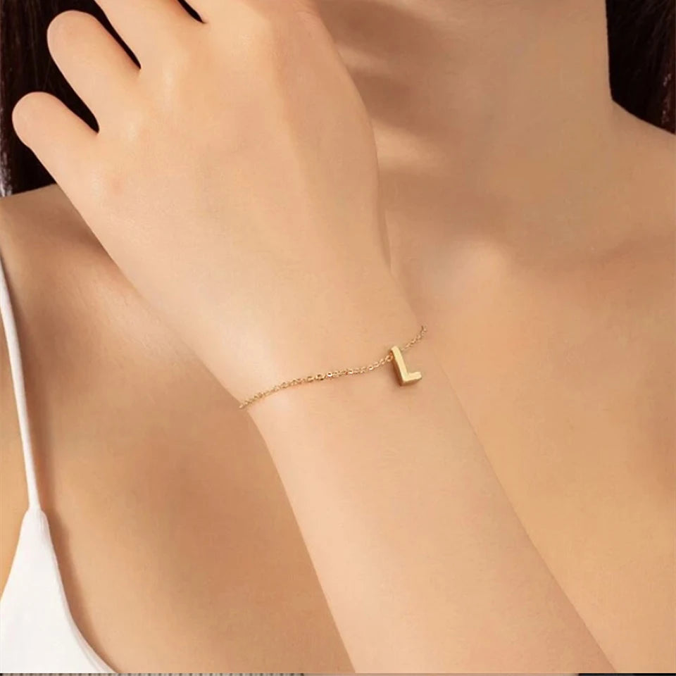 Alexandra Initial Bracelet