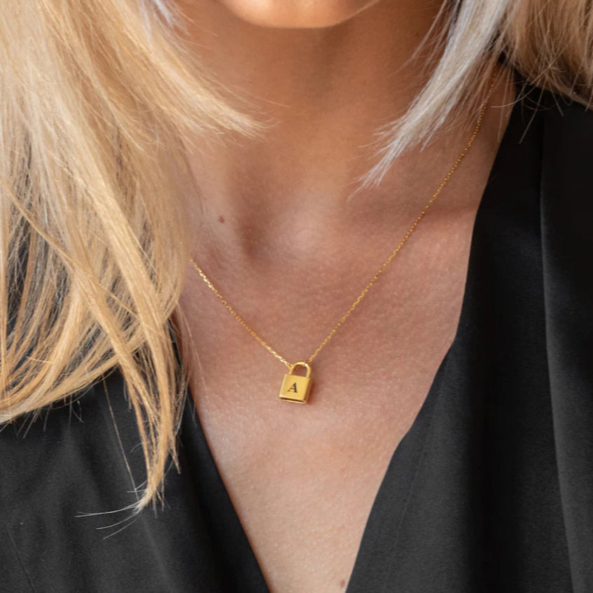 Bella Padlock Necklace