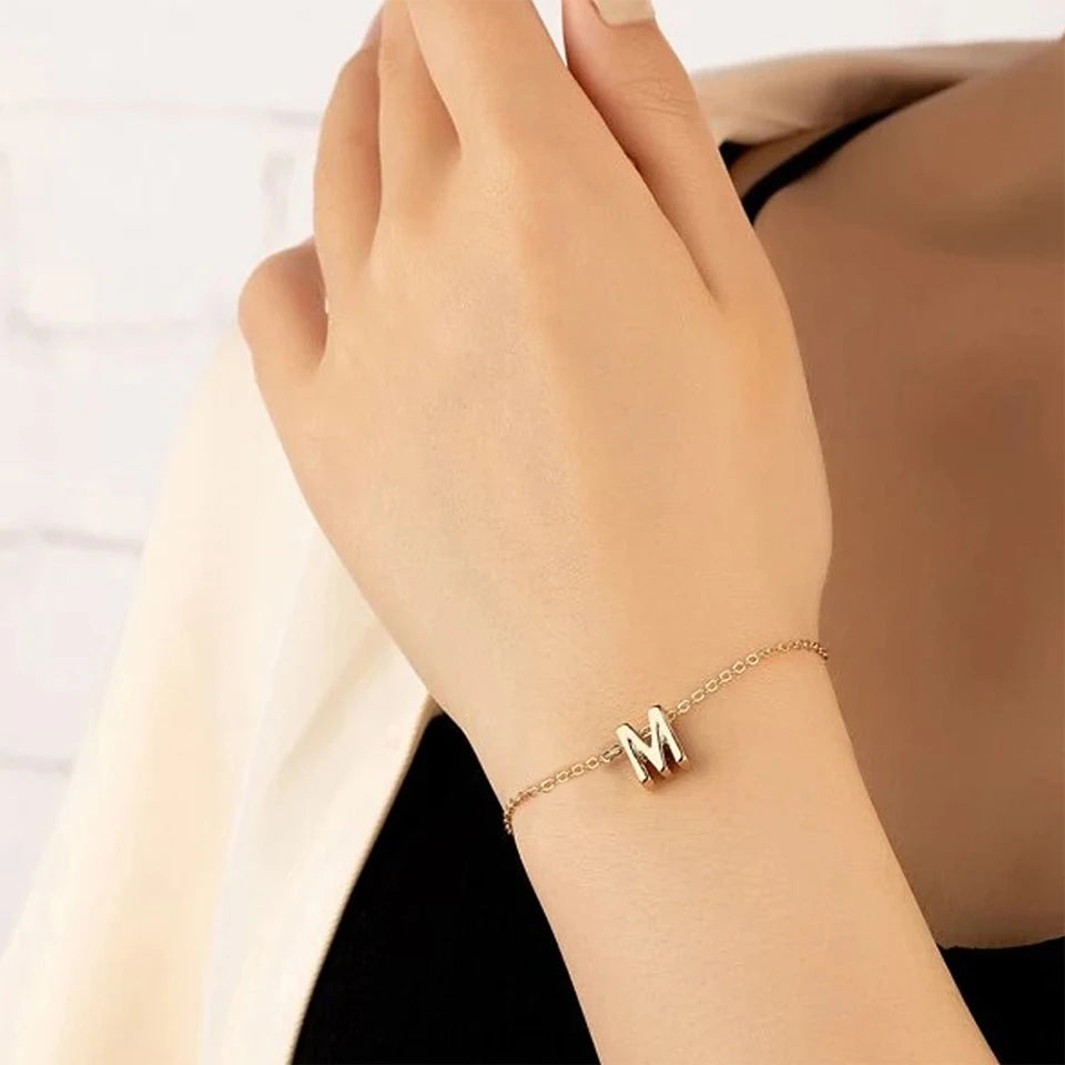 Alexandra Initial Bracelet