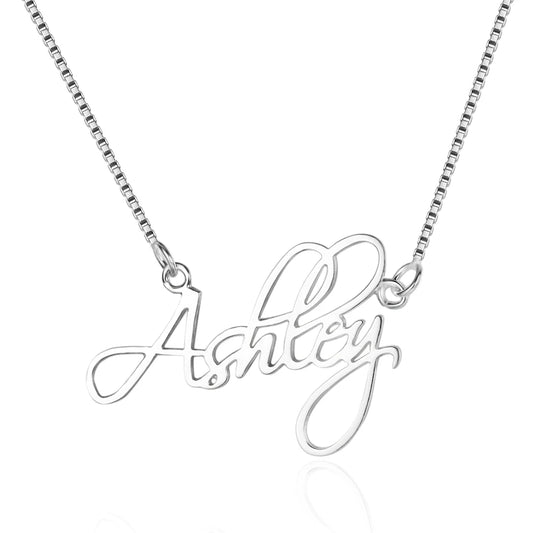 Feeling Free Cursive Necklace