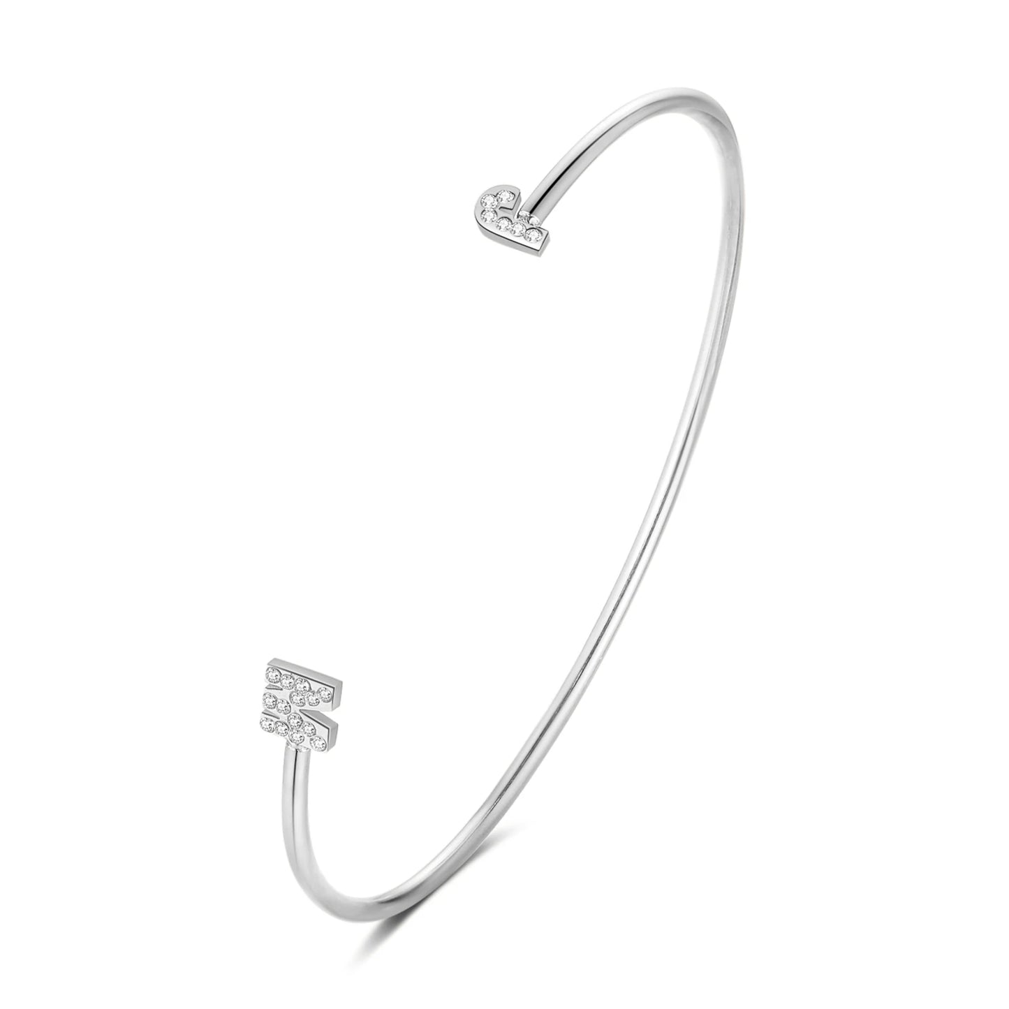 Bliss Initial Bangle