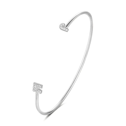 Bliss Initial Bangle