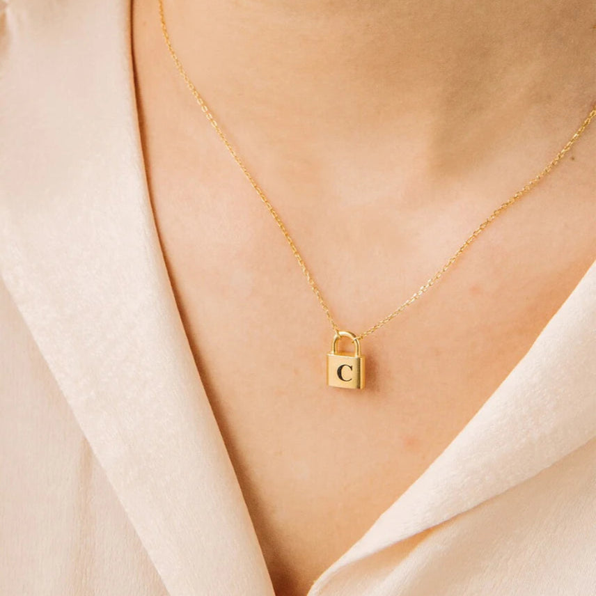 Bella Padlock Necklace