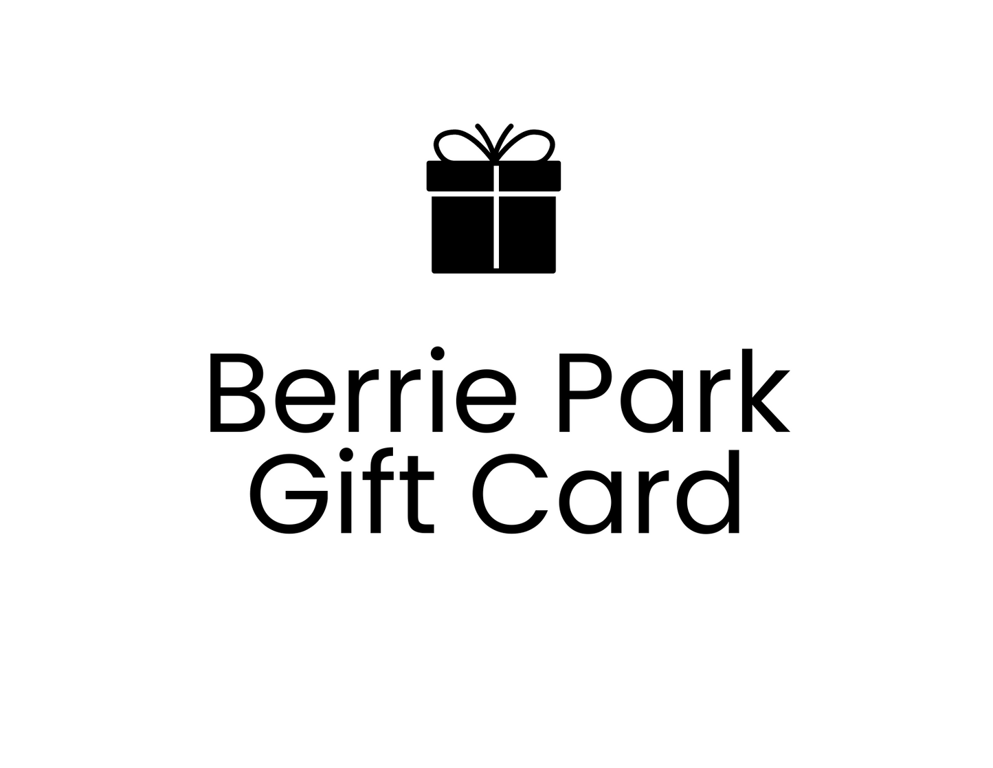 Berrie Park Gift Card